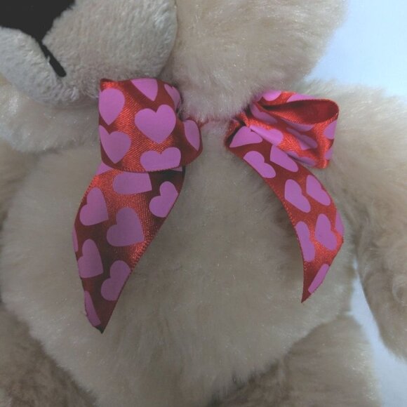 Ganz Valentines Day Get Your Hands On A Ganz Heart Love Bear Stuffed Animal 13" - Picture 5 of 7